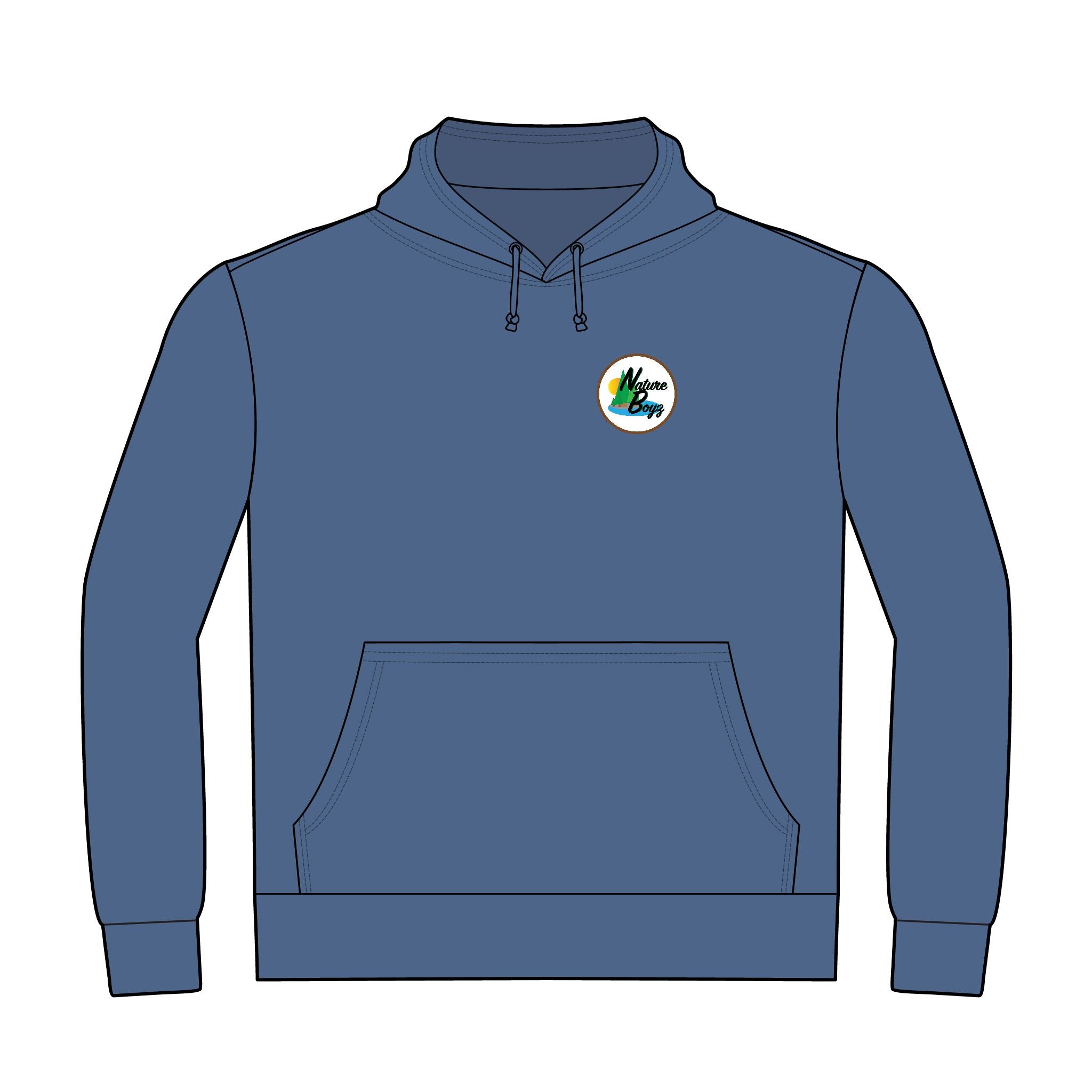 Natureboyz Relaxed Fleece Hoodie | California Edition