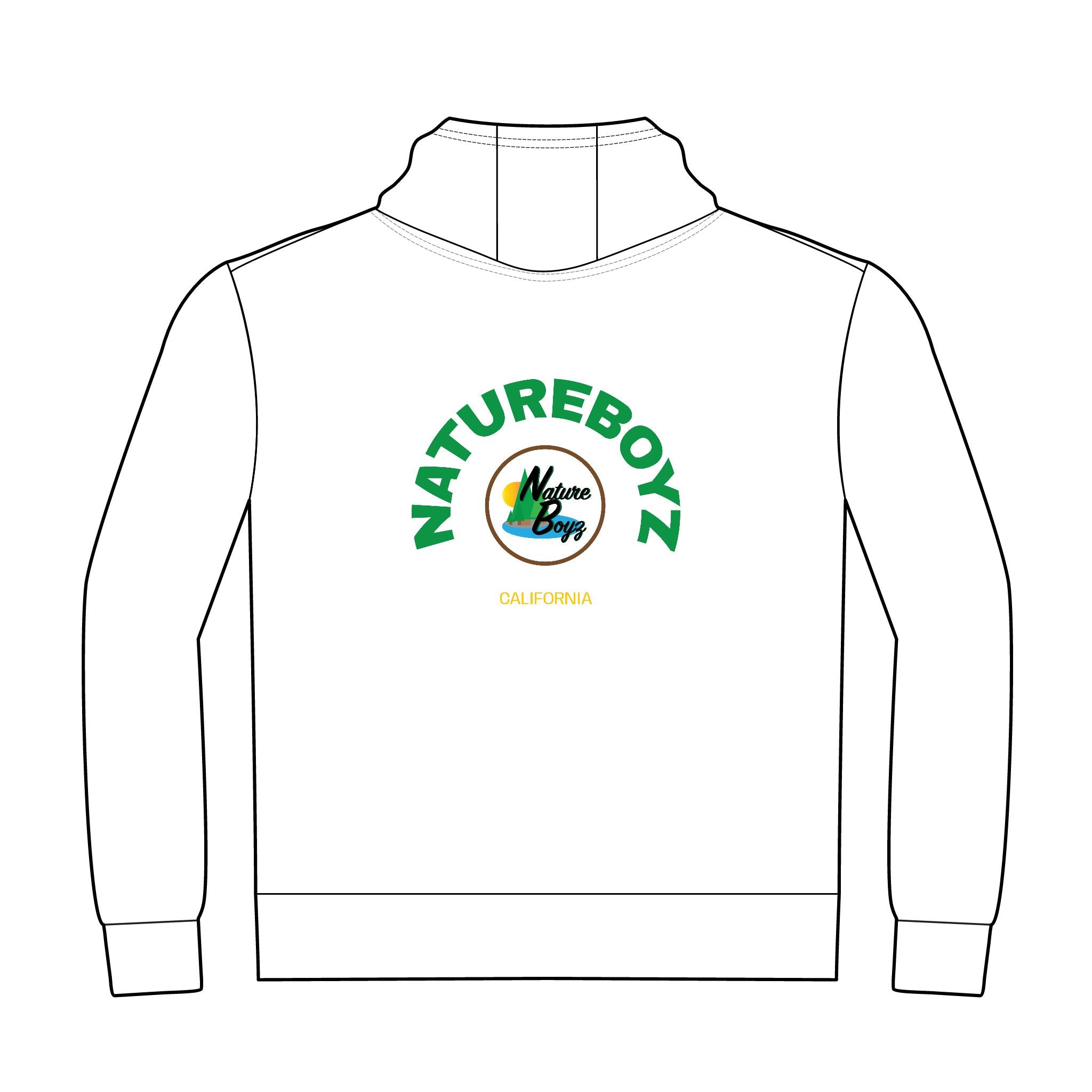 Natureboyz Relaxed Fleece Hoodie | California Edition