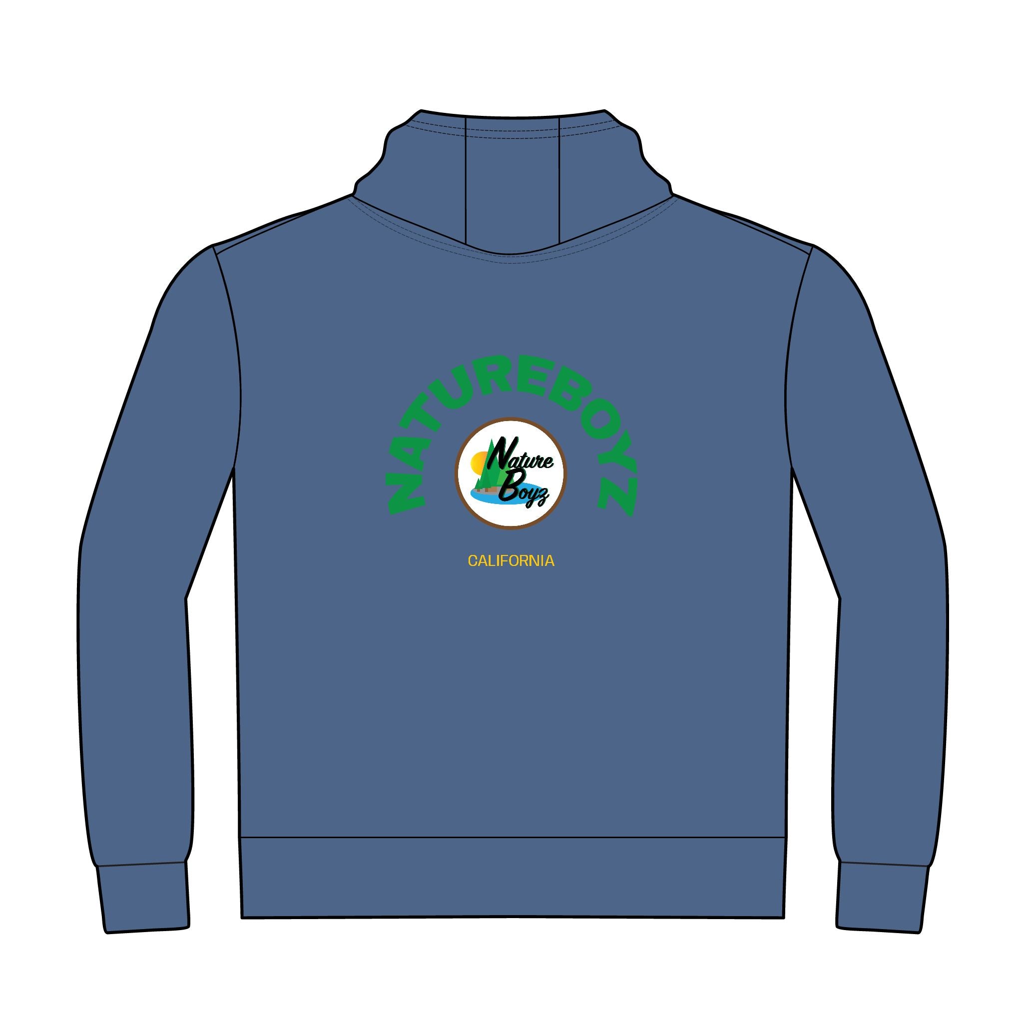 Natureboyz Relaxed Fleece Hoodie | California Edition